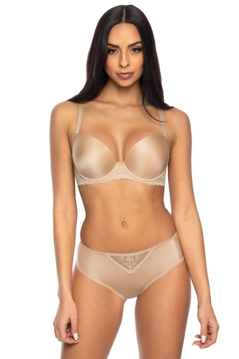 Biustonosz push up Biustonosz Push-up Model 0155/11/1 Jennifer II Beige - Mat Biustonosz push up Biustonosz Push-up Model 0155/11/1 Jennifer II Beige - Mat
