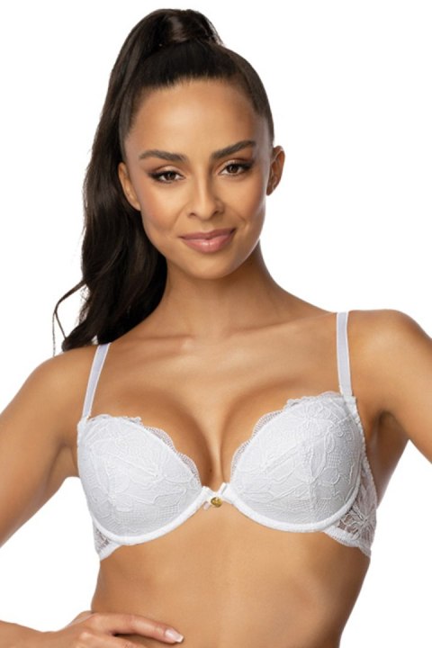 Biustonosz push up Biustonosz Push-up Model 0196/1 Nell White - Mat Biustonosz push up Biustonosz Push-up Model 0196/1 Nell White - Mat