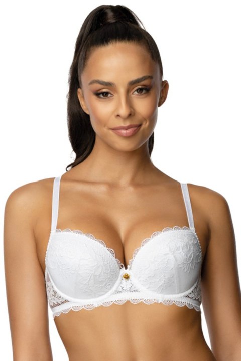 Biustonosz push up Biustonosz Push-up Model 0198/11/1 Estelle White - Mat Biustonosz push up Biustonosz Push-up Model 0198/11/1 Estelle White - Mat