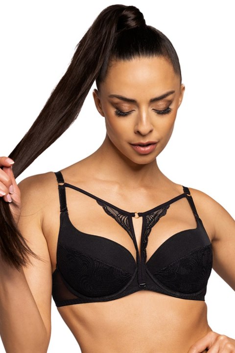 Biustonosz push up Biustonosz Push-up Model 3731/11 Melody Black - Mat Biustonosz push up Biustonosz Push-up Model 3731/11 Melody Black - Mat