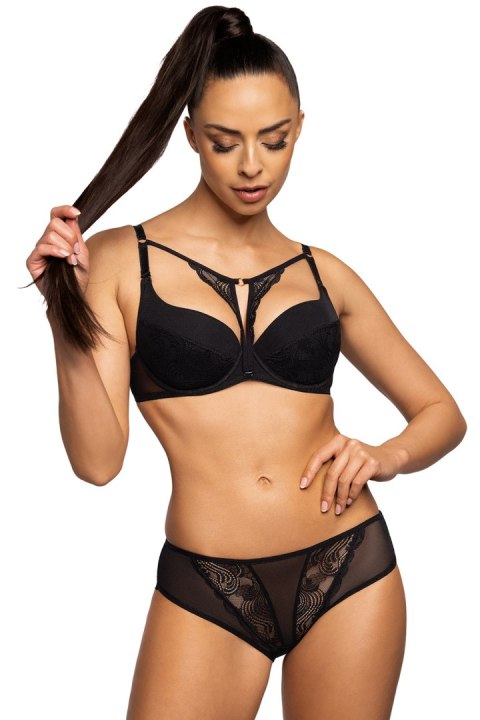 Biustonosz push up Biustonosz Push-up Model 3731/11 Melody Black - Mat Biustonosz push up Biustonosz Push-up Model 3731/11 Melody Black - Mat