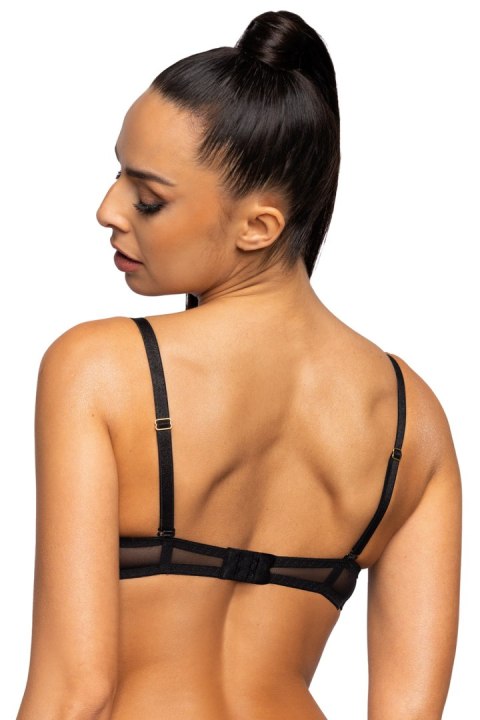 Biustonosz push up Biustonosz Push-up Model 3731/11 Melody Black - Mat Biustonosz push up Biustonosz Push-up Model 3731/11 Melody Black - Mat