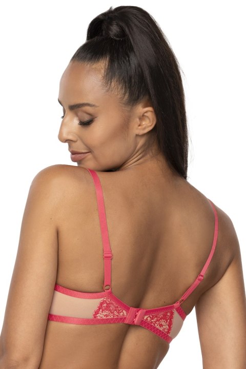 Biustonosz push up Biustonosz Push-up Model M-3804/11 Frances Beige/Pink - Mat Biustonosz push up Biustonosz Push-up Model M-3804/11 Frances Beige/Pink - Mat