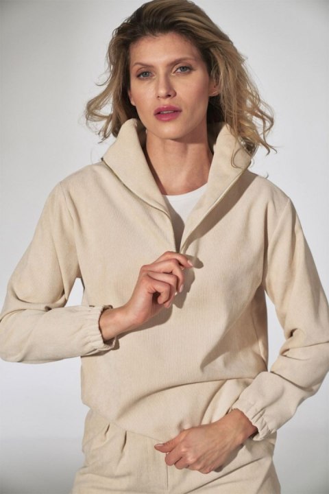 Bluza Damska Model M741 Beige - Figl Bluza Damska Model M741 Beige - Figl