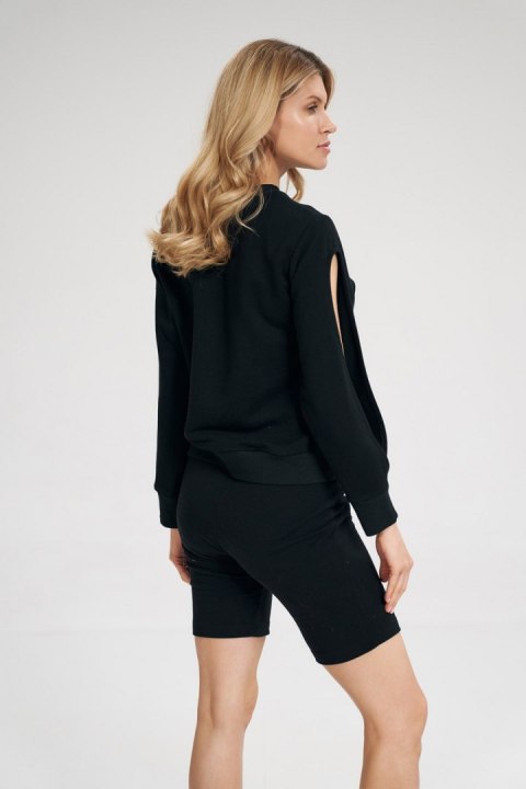 Bluza Damska Model M803 Black - Figl Bluza Damska Model M803 Black - Figl