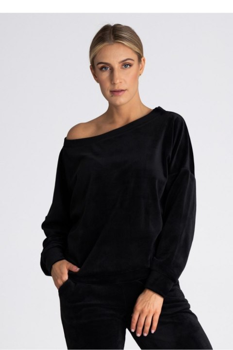 Bluza Damska Model M968 Black - Figl Bluza Damska Model M968 Black - Figl