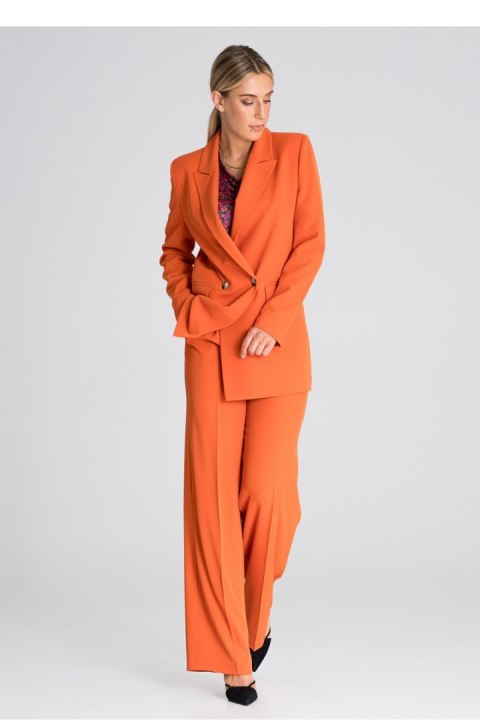 Spodnie Damskie Model M949 Orange - Figl Spodnie Damskie Model M949 Orange - Figl