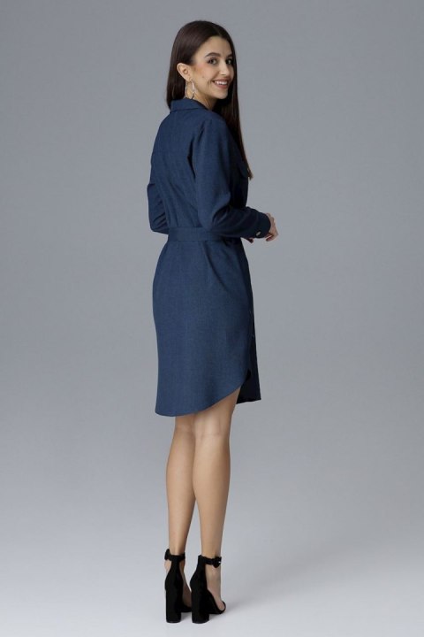 Sukienka Model M630 Navy - Figl Sukienka Model M630 Navy - Figl