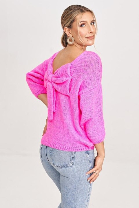 Sweter Damski Model M993 Pink - Figl Sweter Damski Model M993 Pink - Figl