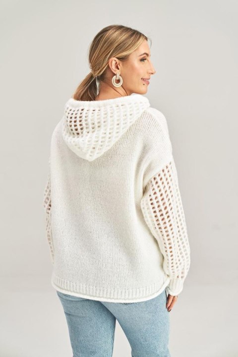 Sweter Damski Model M996 Ecru - Figl Sweter Damski Model M996 Ecru - Figl