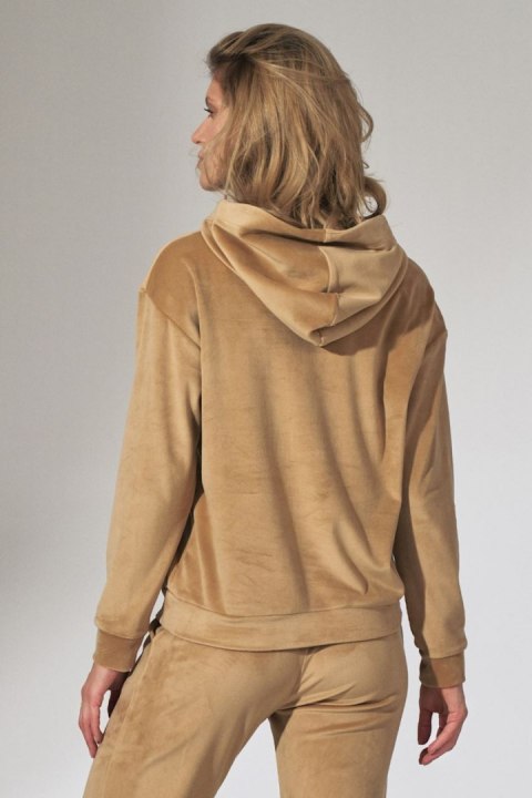 Bluza Damska Model M745 Beige - Figl Bluza Damska Model M745 Beige - Figl