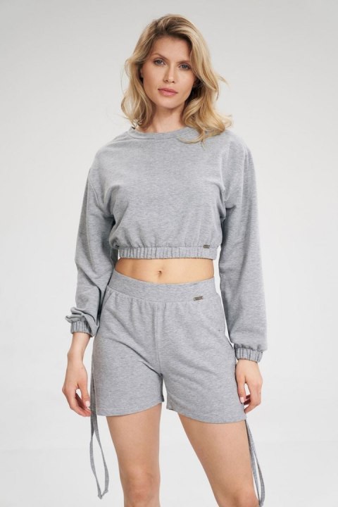 Bluza Damska Model M771 Grey - Figl Bluza Damska Model M771 Grey - Figl