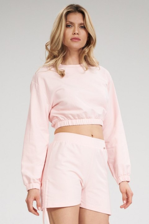 Bluza Damska Model M771 Pink - Figl Bluza Damska Model M771 Pink - Figl