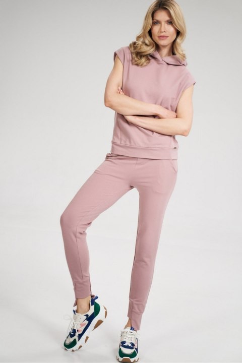 Bluza Damska Model M802 Dark Pink - Figl Bluza Damska Model M802 Dark Pink - Figl