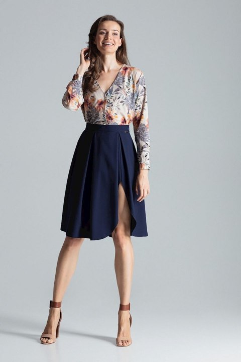 Spódnica Model M675 Navy - Figl Spódnica Model M675 Navy - Figl