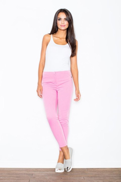 Spodnie Damskie Model 293 Pink - Figl Spodnie Damskie Model 293 Pink - Figl
