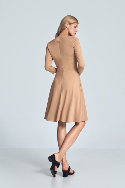 Sukienka Model M709 Beige - Figl Sukienka Model M709 Beige - Figl