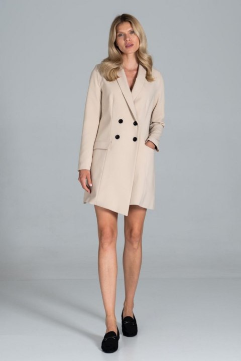Sukienka Model M822 Beige - Figl Sukienka Model M822 Beige - Figl