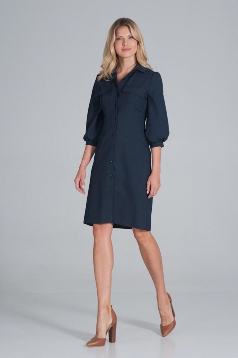 Sukienka Model M849 Navy - Figl Sukienka Model M849 Navy - Figl