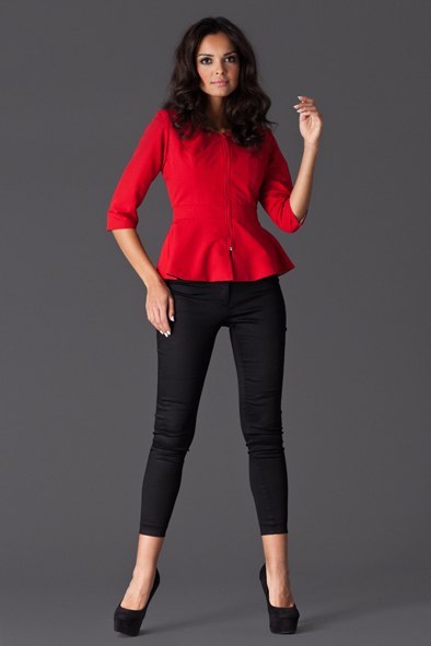 Żakiet Model 132 Red - Figl Żakiet Model 132 Red - Figl