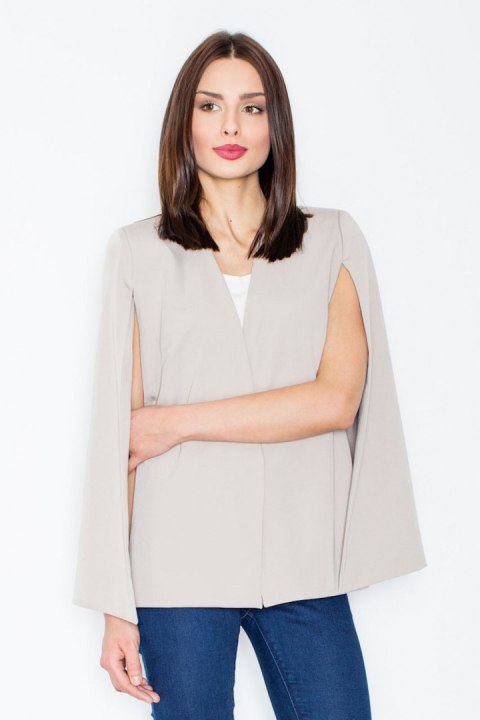 Żakiet Model M448 Beige - Figl Żakiet Model M448 Beige - Figl