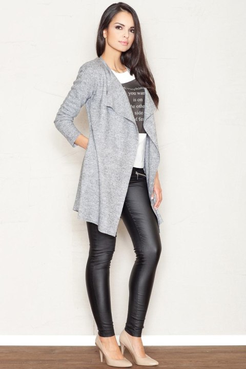 Bluza Damska Model 330 Grey - Figl Bluza Damska Model 330 Grey - Figl