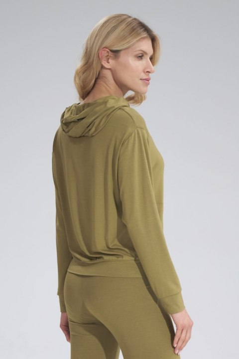 Bluza Damska Model M770 Light Oliwka - Figl Bluza Damska Model M770 Light Oliwka - Figl