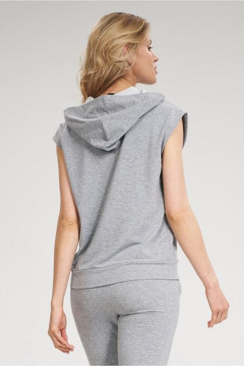 Bluza Damska Model M802 Grey - Figl Bluza Damska Model M802 Grey - Figl