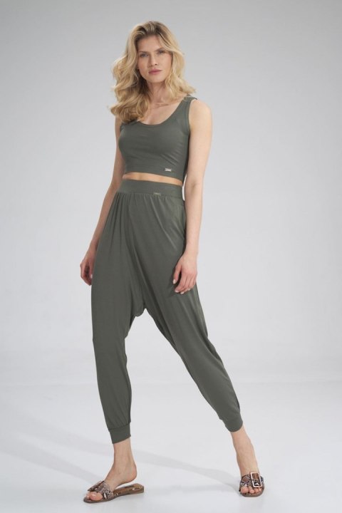 Koszulka Top Model M795 Olive - Figl Koszulka Top Model M795 Olive - Figl