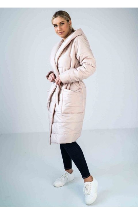 Płaszcz Damski Model M929 Beige - Figl Płaszcz Damski Model M929 Beige - Figl