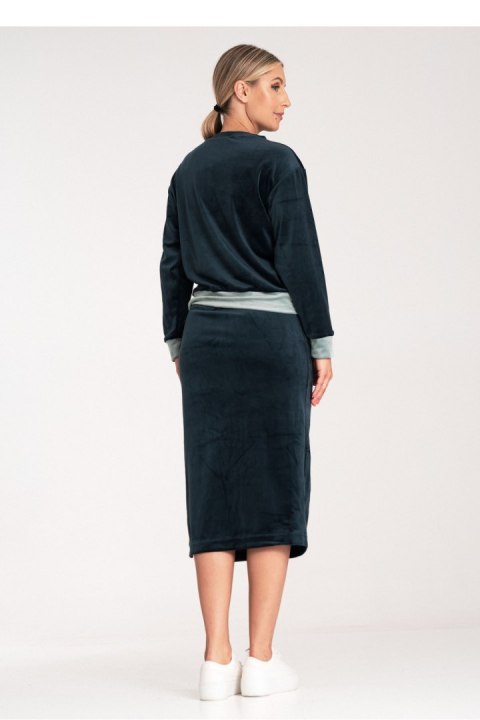 Spódnica Komplet Model M1036 Navy - Figl Spódnica Komplet Model M1036 Navy - Figl