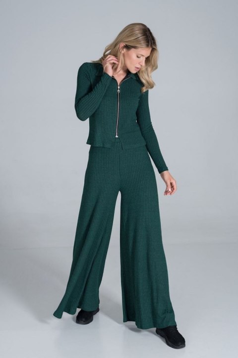 Spodnie Damskie Model M820 Green - Figl Spodnie Damskie Model M820 Green - Figl