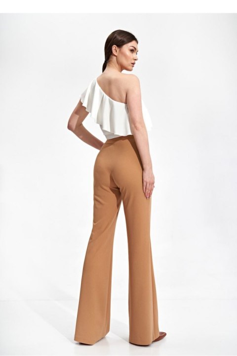 Spodnie Damskie Model M874 Beige - Figl Spodnie Damskie Model M874 Beige - Figl