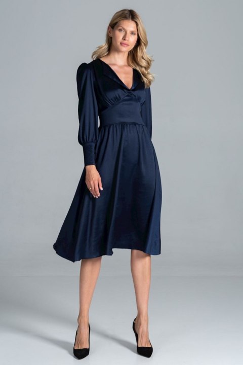 Sukienka Model M825 Navy - Figl Sukienka Model M825 Navy - Figl