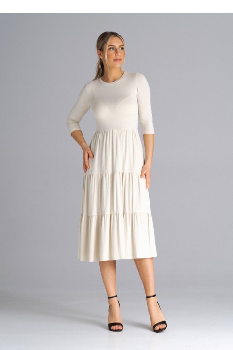 Sukienka Model M943 Beige - Figl Sukienka Model M943 Beige - Figl