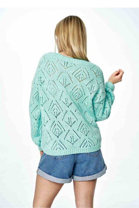 Sweter Damski Model M887 Mint - Figl Sweter Damski Model M887 Mint - Figl