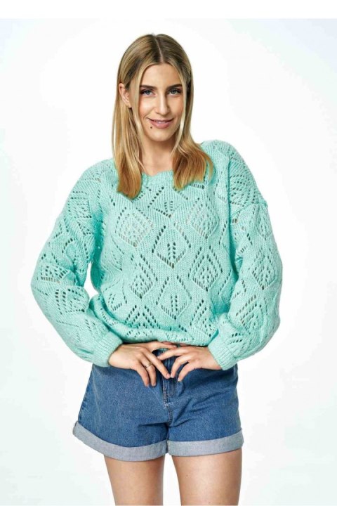 Sweter Damski Model M887 Mint - Figl Sweter Damski Model M887 Mint - Figl