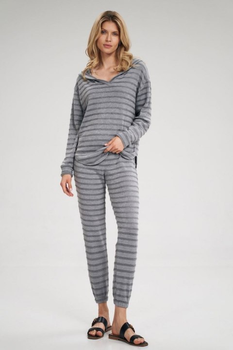 Bluza Damska Model M812 Grey - Figl Bluza Damska Model M812 Grey - Figl