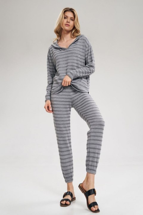 Bluza Damska Model M812 Grey - Figl Bluza Damska Model M812 Grey - Figl