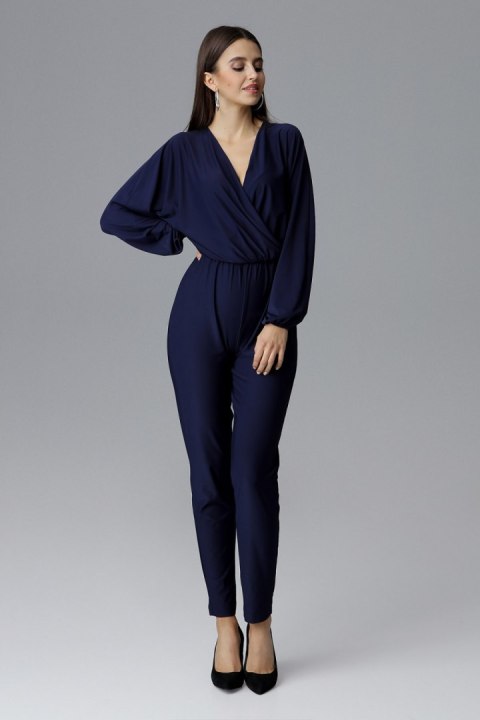 Kombinezon Damski Model M620 Navy - Figl Kombinezon Damski Model M620 Navy - Figl