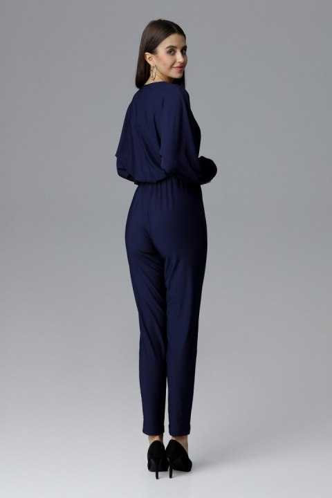 Kombinezon Damski Model M620 Navy - Figl Kombinezon Damski Model M620 Navy - Figl