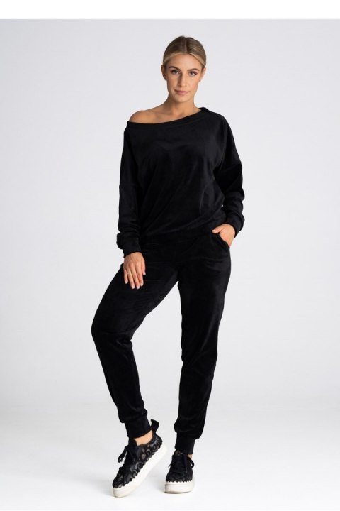 Spodnie Dresowe Model M965 Black - Figl Spodnie Dresowe Model M965 Black - Figl