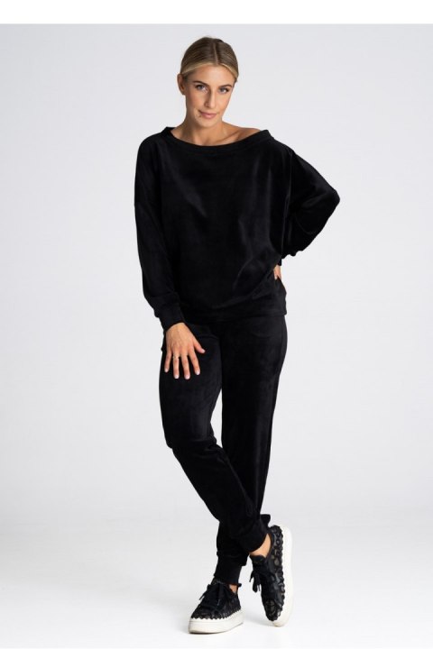 Spodnie Dresowe Model M965 Black - Figl Spodnie Dresowe Model M965 Black - Figl