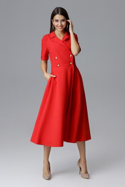 Sukienka Model M632 Red - Figl Sukienka Model M632 Red - Figl