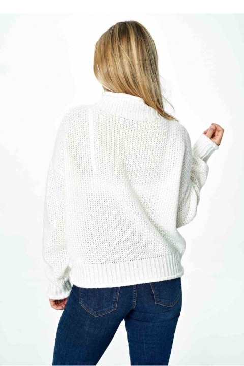 Sweter Damski Model M886 Ecru - Figl Sweter Damski Model M886 Ecru - Figl