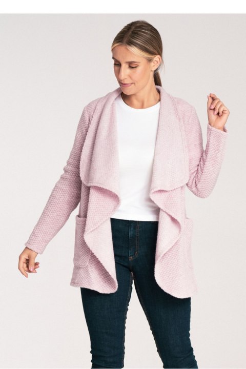 Sweter Kardigan Model M1043 Pink - Figl Sweter Kardigan Model M1043 Pink - Figl