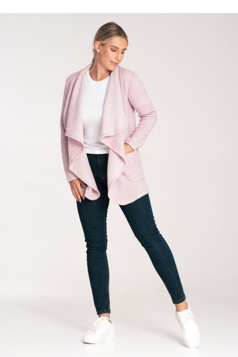 Sweter Kardigan Model M1043 Pink - Figl Sweter Kardigan Model M1043 Pink - Figl
