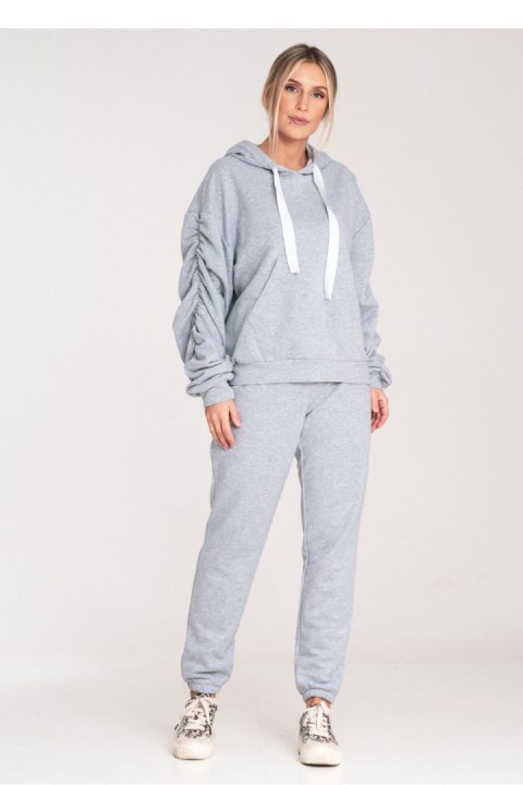 Bluza Damska Model M1055 Grey - Figl Bluza Damska Model M1055 Grey - Figl