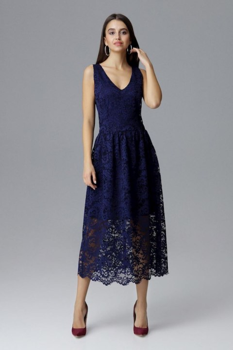Sukienka Model M639 Navy - Figl Sukienka Model M639 Navy - Figl