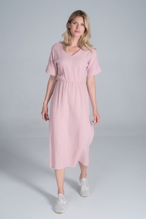 Sukienka Model M836 Pink - Figl Sukienka Model M836 Pink - Figl